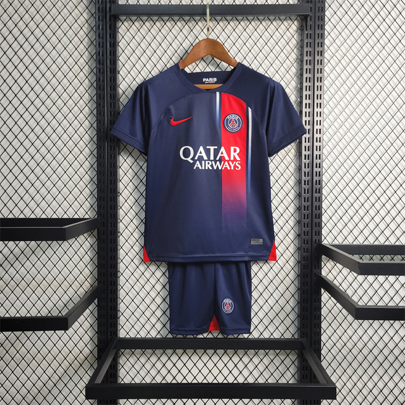 Paris Saint-Germain PSG 23-24 Home Kids kit